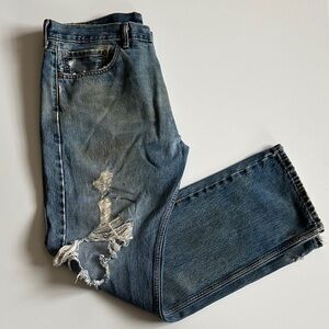 Levi's Relaxed Fit Distressed Denim Jeans